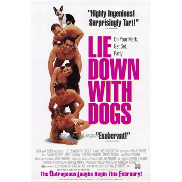 Posterazzi MOVEF5431 Lie Down with Dogs Movie Poster - 27 x 40 in.