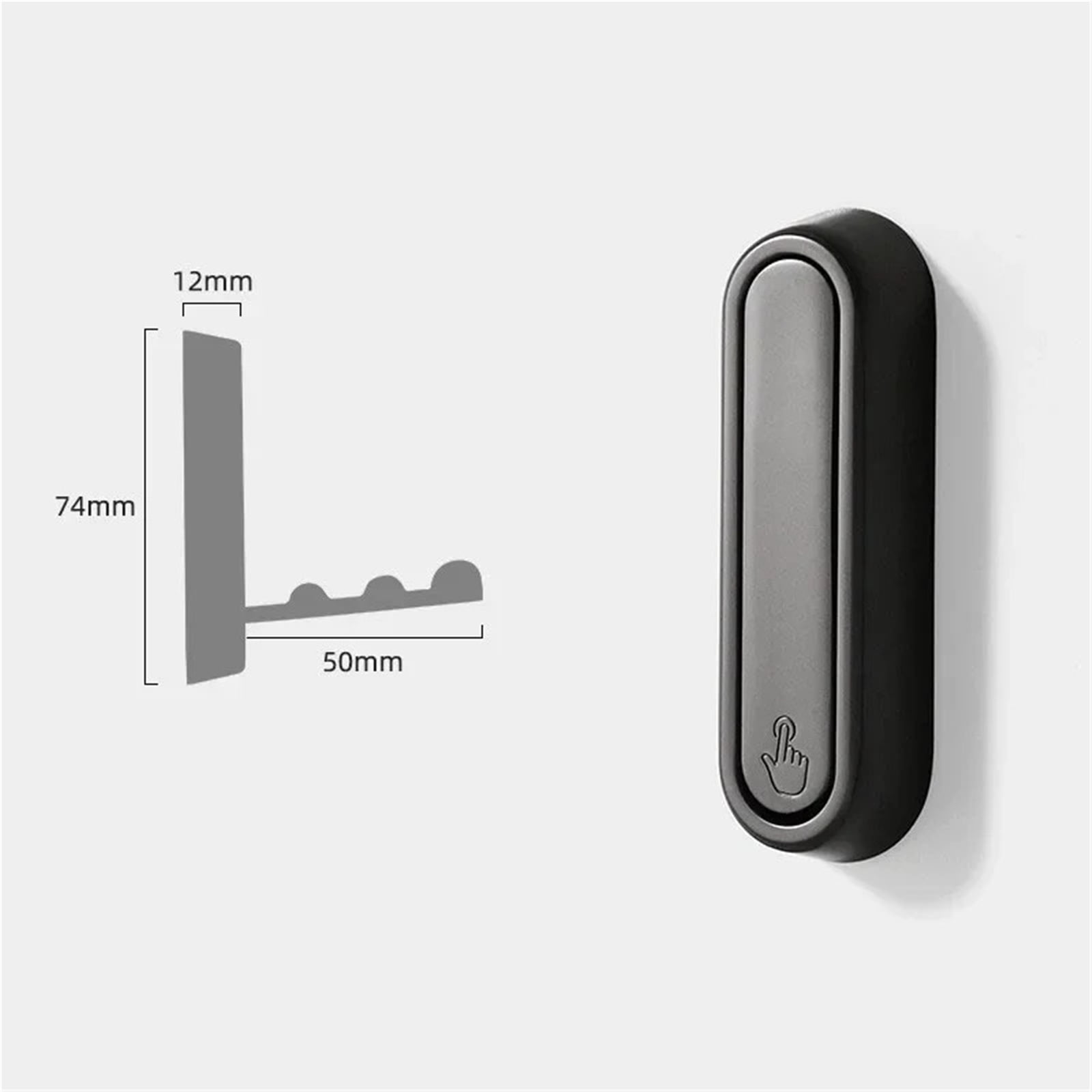 3PC Aluminium Alloy Foldable Clothes Hook Storage for RV Bathroom Home Camper Caravan RV Interior Organization Accessories ,Durable Material
