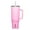 Sun-Soaked Pink, variant on Corkcicle Cruiser Insulated Tumbler With Handle And Straw, Unicorn Magic - 40 Oz