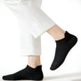 thumbnail image 2 of YTCAMLO Cotton Womens Ankle Socks With Heel Tab, Casual No Show Athletic Socks, Soft Breathable Eyelet Workout Socks, 2 of 7