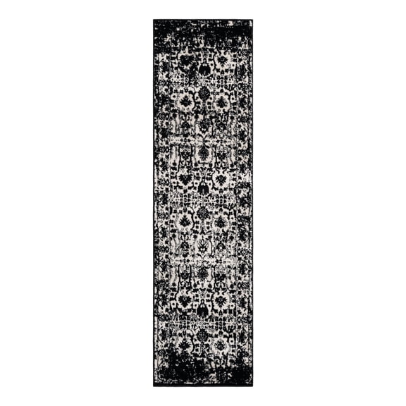 Unique Loom 8 Ft Runner in White (3152079)