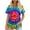 #149 Summer Tops, variant on Staron Cute Womens Tops Clearance Short Sleeve Dressy Casual Loose Blouses Pleated Summer Round Neck T-Shirts Trendy Tie Dye Shirts Tunic Tops