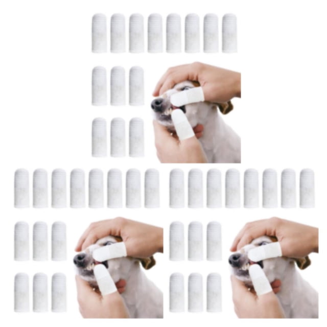crativent 14pieces Tear-resistant Dog Toothbrush Non-toxic All Round Clean Exquisite Craft Odorless Elastic 3Set