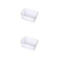 thumbnail image 4 of Goriertaly Kitchen Storage Box Wide And High-capacity Organizer For Ice Cube Maker Ice Mold Box Egg Storage M-Uncovered basket 2PCS, 4 of 6