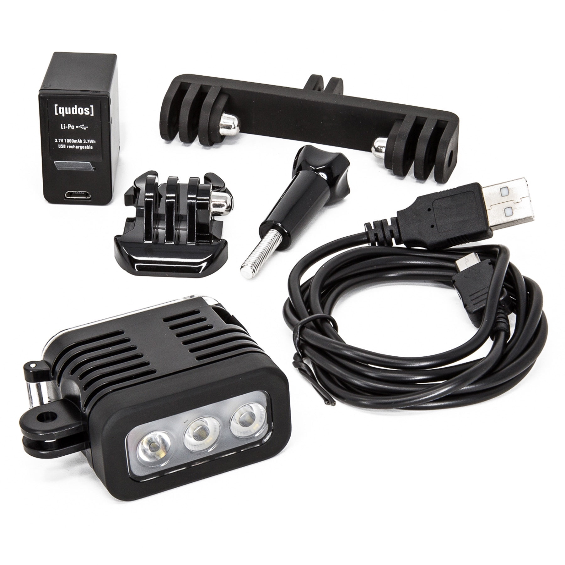 GoPro HERO5 HERO6 Underwater Action Bundle with Housing, LED Light & Floaty + 2 FREE J HOOKS