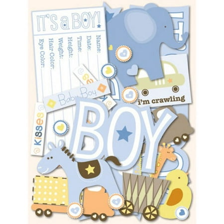 Die Cut Shape Set - Die Cut Pieces Baby Boy