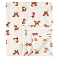 thumbnail image 1 of Gerber Essentials Cobija blanca manta fleece polar suave para bebé recién nacido, 1 of 5