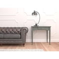thumbnail image 6 of 27" Gunmetal Metal Table Lamp With Silver Metallic Globe Shade, 6 of 7