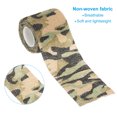 thumbnail image 3 of Uxcell Camouflage Tape 2" x 5 Yards, 3 Pack Self Adhesive Protective Camo Tape Wrap Waterproof Bandage, Wet Land, 3 of 5