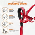 thumbnail image 2 of Dog Head Halter With Safety Strap, Dog Head Collar With Reflective Strap, No-pull Dog Collar Adjustable Dog Harness Training, 2 of 5