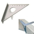 thumbnail image 3 of Homena Triangle Square Ruler Made Of Stainless Steel Triangle Square Ruler Marking, 3 of 10