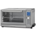 thumbnail image 2 of Cuisinart TOB-135 Deluxe Convection Toaster Oven Broiler, Brushed Stainless, 9.3" x 18.3" x 15.3", Silver, 2 of 2