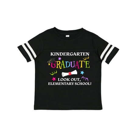 

Inktastic Kindergarten Graduate Look Out Elementary School! Gift Toddler Boy or Toddler Girl T-Shirt