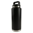 thumbnail image 2 of Botella de agua para gimnasio, botella de agua deportiva, botella deportiva portátil de acero inoxidable, botella deportiva negra optimizada para la excelencia, 2 of 8