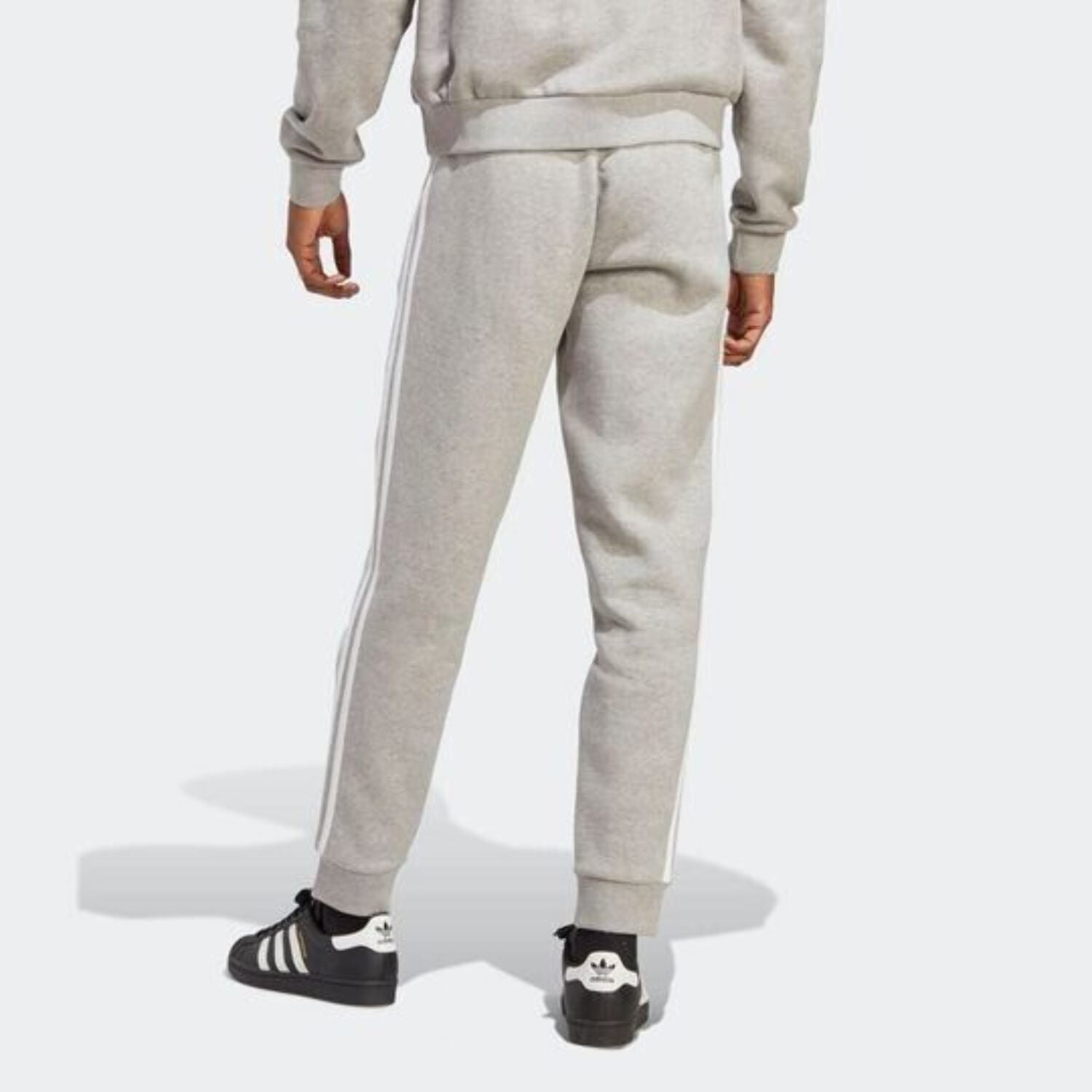 Adidas Adicolor Classics IA4795 Joggers Pants Men's Grey White 3-Stripes SGN1470 (Gray,Regular,S)