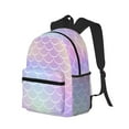thumbnail image 2 of Gaeub Fish Scale1 School Backpack Waterproof Bookbag for Men Women College High School Bags, 2 of 8