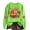Light Green [Halloween Sweatshirt for Women Clearance Sales] IDOLO6072404, variant on IDOCLOTHES Halloween Sweatshirt Women Floral Pumpkin Printed Long Sleeve Sweaters for Women Clothes Womens Fall Fashion Clothing Dressy Casual Women's Tops Light Blue, S