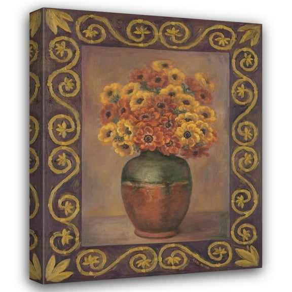 Eva Misa 20x24 Gallery Wrapped Canvas Wall Art Titled - Anemones