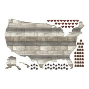 WallPops! Country Living US Map Wall Decals