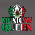 thumbnail image 5 of Wild Bobby, Mexican Queen Latin Pride Women Racerback Tank Top, Dark Grey, Medium, 5 of 5