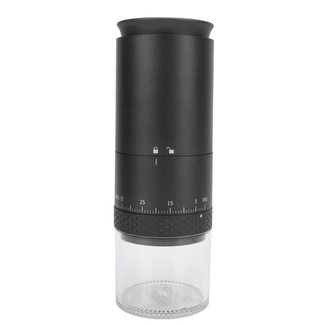 Coffee Grinder, 110ml Removable 38 Speeds 13W Electric Coffee Grinder Espresso Grinder with USB Fast Charging for Home, Office, Travel, Apartment