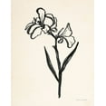 thumbnail image 2 of Miller, Sara Zieve 15x18 White Modern Wood Framed Museum Art Print Titled - Ink Flower II Cream, 2 of 4