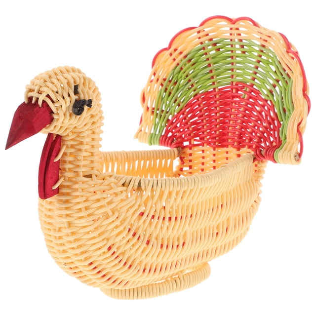 AURARMLET Cesta Tejida De Plástico Con Forma De Color Surtido Para Guardar Y Accesorios