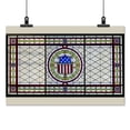 thumbnail image 2 of Print: Courtroom One Stained Glass, James R. Browning U.S. Court Of, 2 of 4