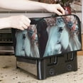thumbnail image 7 of Fotbe Flower Crown White Horse for Four Slice Toaster Cover, Fingerprint Protector, Super Soft Appliance Cover And Dust Cover,Bread Dust Cover & Fingerprint Protection, 7 of 7