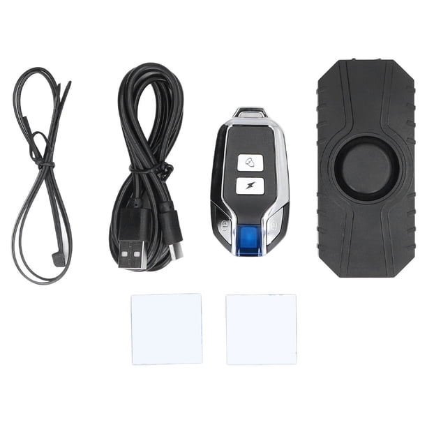 Alarma remota para bicicleta eléctrica, alarma para bicicleta, alarma inalámbrica para bicicleta con vibración, alarma para bicicleta optimizada para la excelencia