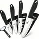 thumbnail image 1 of Juego de Cuchillos de Cerámica con Tapas, 9 Piezas, Cuchillos de Cocina para Pelar Frutas, Cuchillo de Chef, Cuchillo Utilitario y Pelador, 1 of 7