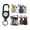 Black, variant on BOKYAN Squid Jig Hook Protector Cover Easy to Use Sturdy Umbrella Cap with Retractable Buckle for Sea Lake River Fishing Accessories Green 3.94 inches