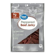 Great Value Peppered Beef Jerky, 5.85 oz