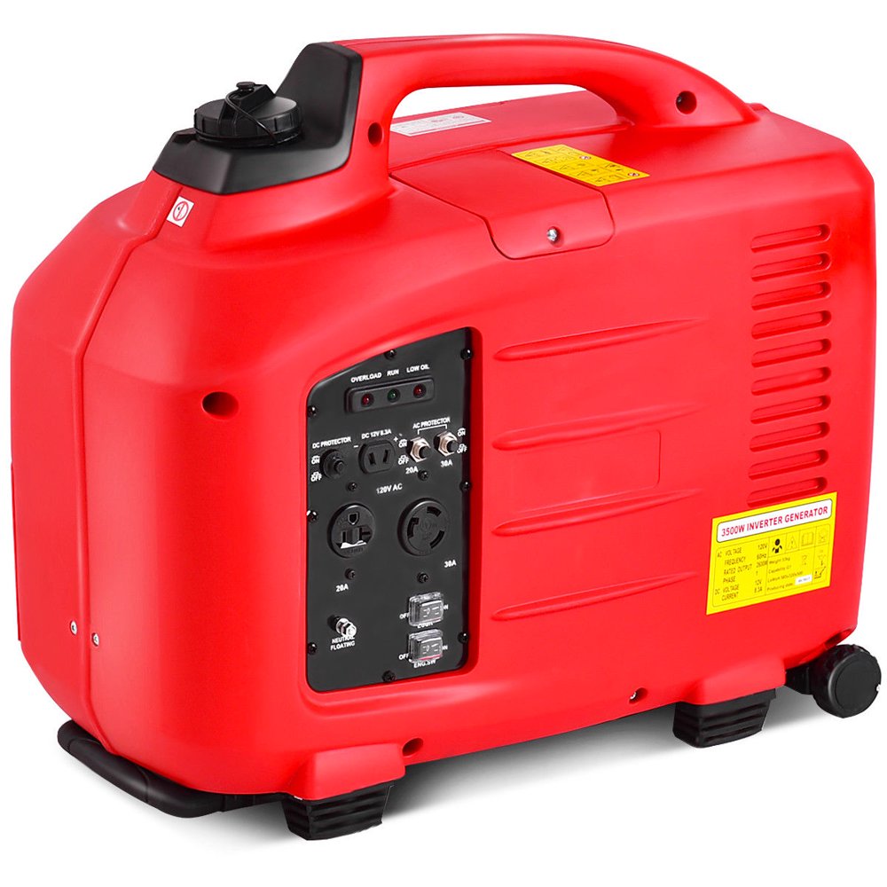 Goplus Portable 3500W Digital Inverter Generator 4 Stroke 149cc Single