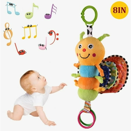 Cute Animal Soft Baby Rattles Butterfly Crib Toys for Girls Boys Infant Newborn Musical Toys Best Chrismas Gift