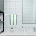 thumbnail image 5 of HONMEET Bathroom Towel Holders White 3 Pieces Wall Mounted Towel Rack Organizer 11.73 x 2.75 x 2.75 Inches, 5 of 9