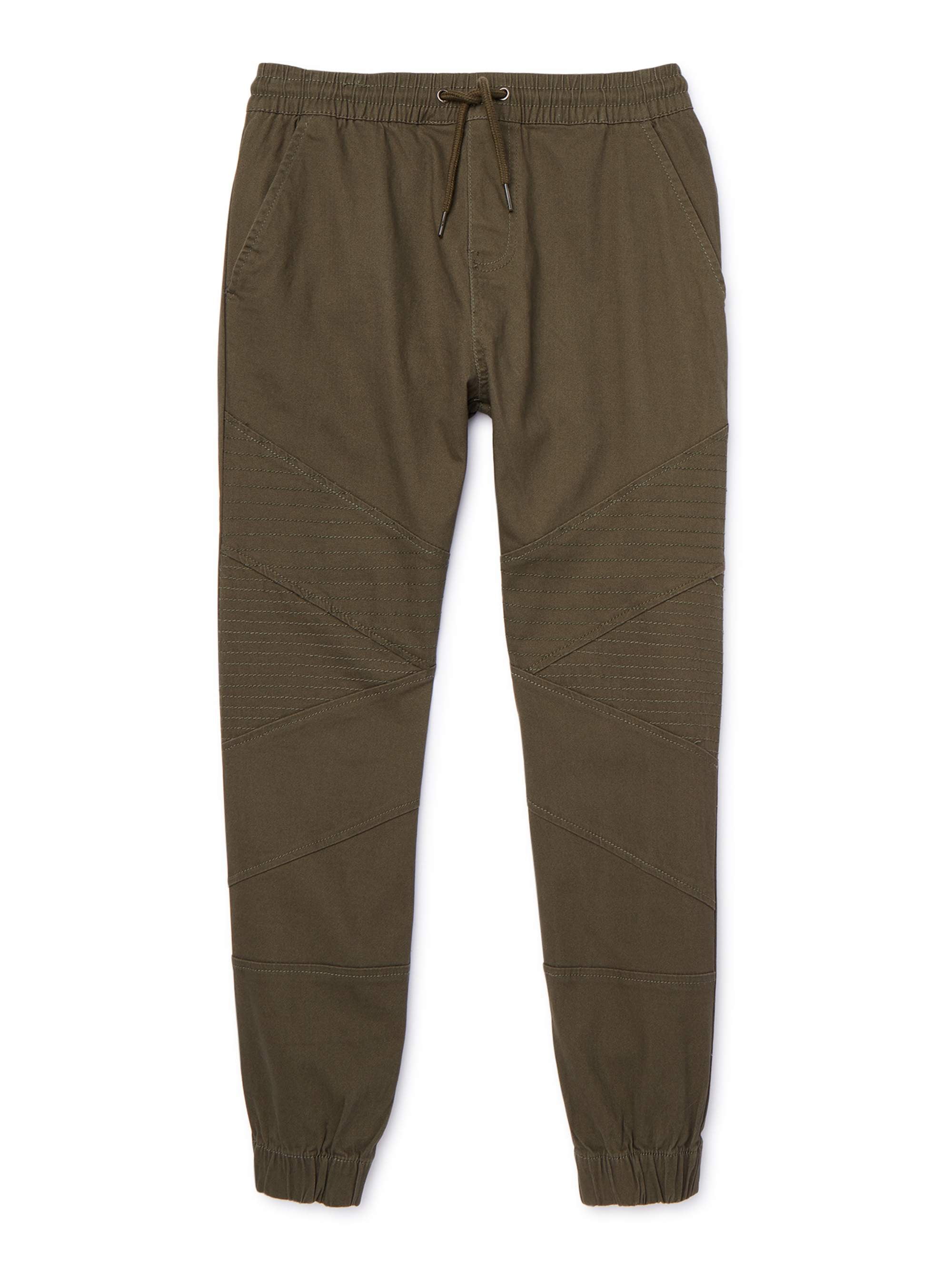 LR Scoop Boys Stretch Twill Moto Jogger Pants, Sizes 8-18 - Walmart.com