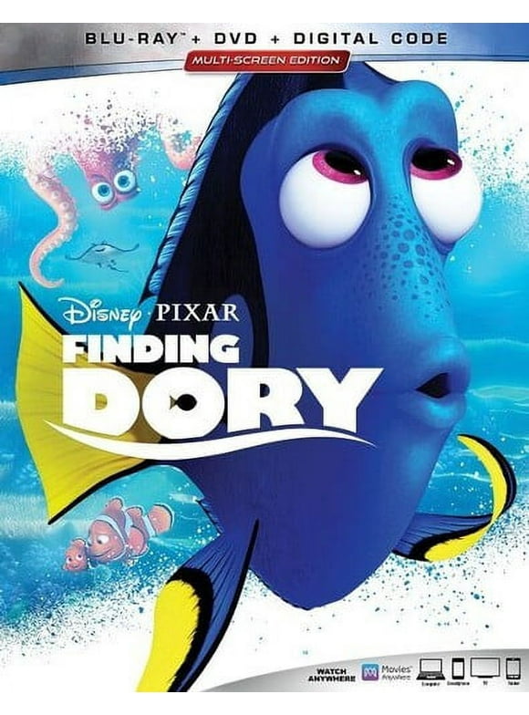 Finding Dory (Blu-ray + DVD + Digital Copy), Disney, Kids & Family