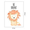thumbnail image 5 of 6Lienzos Decorativos Habitación Infantil Bebé Animales Selva, 5 of 5