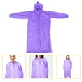thumbnail image 3 of 2 ponchos de lluvia reutilizables para adultos, chaqueta impermeable de emergencia con capucha y mangas para mujeres y hombres, prácticos para exteriores y viajes., 3 of 5