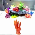 thumbnail image 5 of Aquarium Decor Coral Ornament Orange Aquatic Corals for Fish Tank Landscaping, 5 of 5