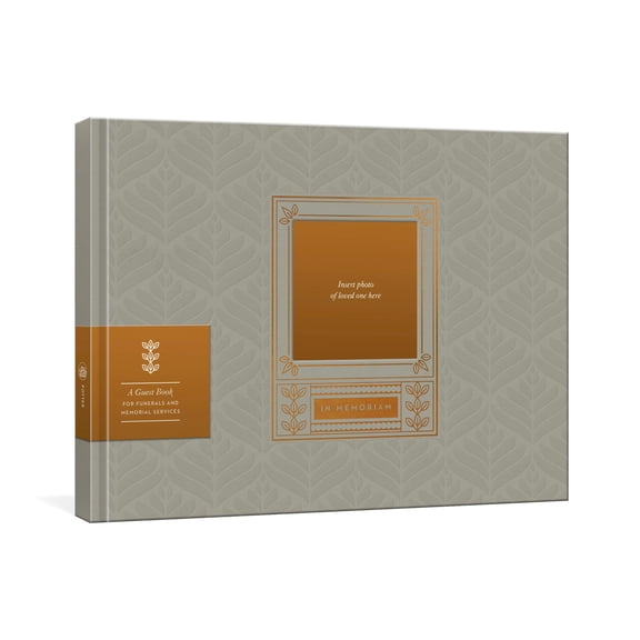 Pre-Owned In Memoriam: A Guest Book for Funerals and Memorial Services, Book 1 (Hardcover)