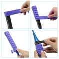 thumbnail image 6 of Tennis Badminton Racket Overgrip Anti Skid Sweatband Racquet Grip with Raised Ridges, Purple 2 Pack, 6 of 6