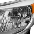 thumbnail image 2 of AKKON - Fits 2014-2016 Nissan Versa Note Chrome Headlights Headlamp Pair Driver Left+Passenger Right 2014 2015 2016, 2 of 6