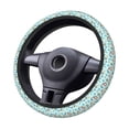 thumbnail image 2 of Rateoe Sea Shells 2 Pattern Elastic Stretch Steering Wheel Cover, Universal 15 inch, Microfiber Breathable , Anti-Slip, Odorless, Easy Carry, 2 of 6
