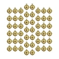thumbnail image 4 of Dijes de Brújula Mayimx 50 Uds Colgante 3D Oro, 4 of 9