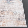 thumbnail image 6 of SAFAVIEH Santa Monica Norbert Abstract Polyester Area Rug, Ivory/Rust, 6' x 9', 6 of 13