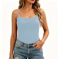 thumbnail image 3 of Posijego Women's Tank Tops Spaghetti Straps Built in Bras Sleeveless Camisoles Tank Tops Summer Undershirts for Women, 3 of 5