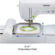 Brother SE2000 Embroidery & Sewing Machine w/ 130 Thread Spools & Accessories