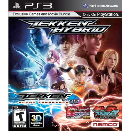 OPEN PACKAGE SPECIAL: Tekken Hybrid (PS3 / Playstation 3) Blood Vengeance 3D - Tag Tournament HD - Tag Tournament 2 Prologue